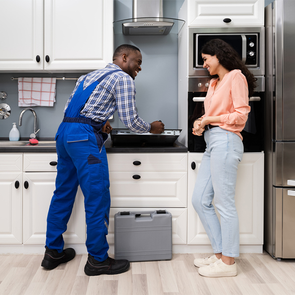 can you provide an estimate for cooktop repair before beginning any work in Malone FL